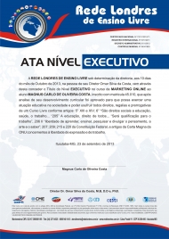 Ata Nivel Executivo